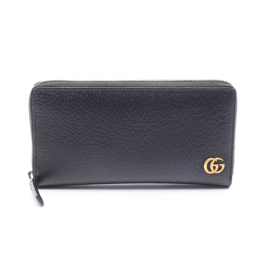 Gucci GG Marmont Round Long Wallet, Leather, Women's, Black, 428736: --- Catalog ---Category: SizeSize (HxWxD): 10cm x 20cm x 2.5cm / 3.93'' x 7.87'' x 0.98''Category: DesignType: Long wallet (bi-fold)Color: BlackGender: WomenMaterial: Leather Category: GeneralMPN: 428