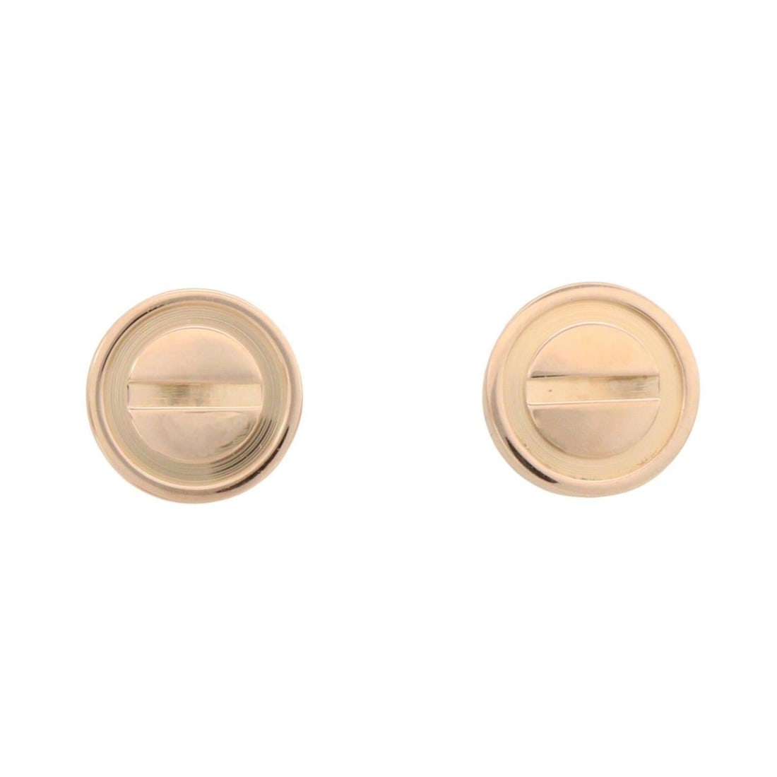 Cartier Love Earrings, 18K Pink Gold (PG), Women's Tone, B8301254 (1 of 8)
