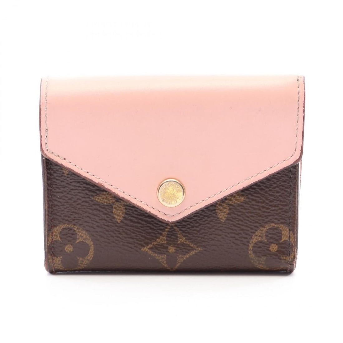 Louis Vuitton Portefeuille Zoe Monogram Rose Ballerine Tri-fold Wallet, Leather, Women's,: --- Catalog ---Category: SizeSize (HxWxD): 7.5cm x 9.5cm x 2.5cm / 2.95'' x 3.74'' x 0.98''Category: DesignType: Wallet (tri-fold)Color: Brown, PinkGender: WomenMaterial: Leather , PVC Category: Gener