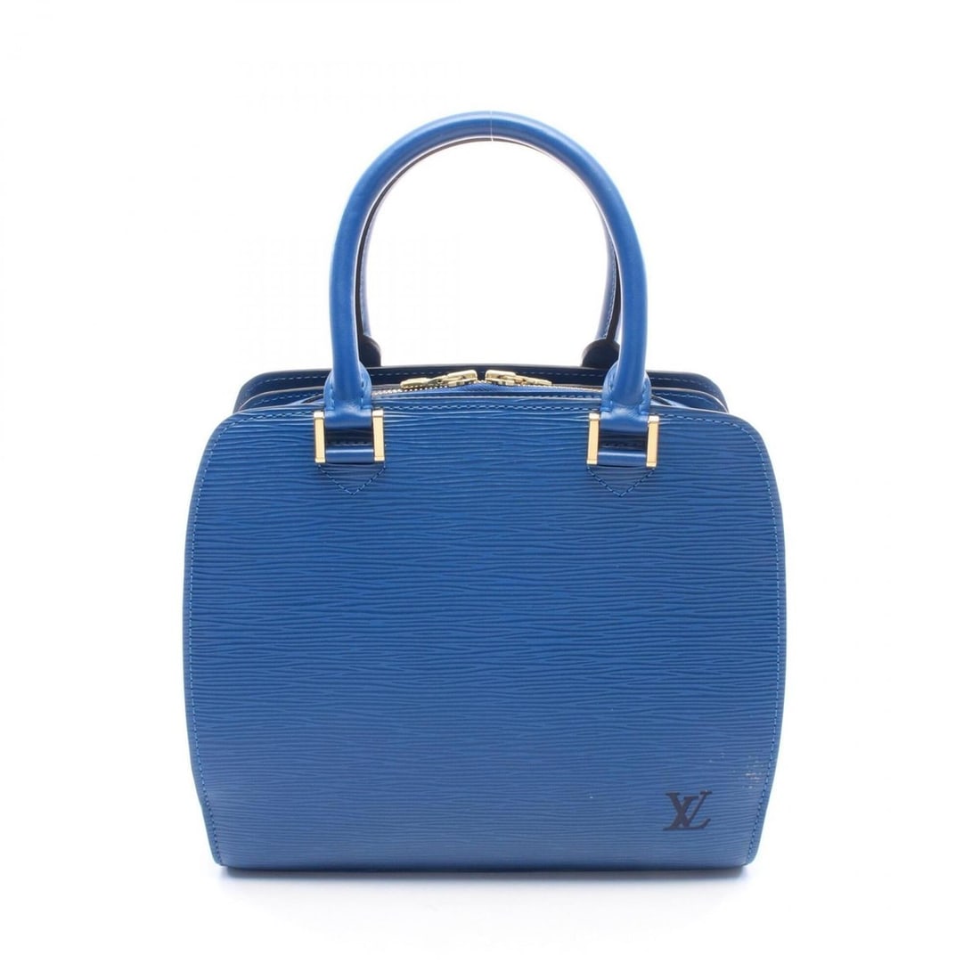 Louis Vuitton Pont Neuf Handbag, Leather, Epi Women's, Blue, M52055: --- Catalog ---Category: SizeSize (HxWxD): 22cm x 24.5cm x 11cm / 8.66'' x 9.64'' x 4.33''Category: DesignType: HandbagColor: BlueGender: WomenMaterial: Epi leather Category: GeneralMPN: M52055Brand: 