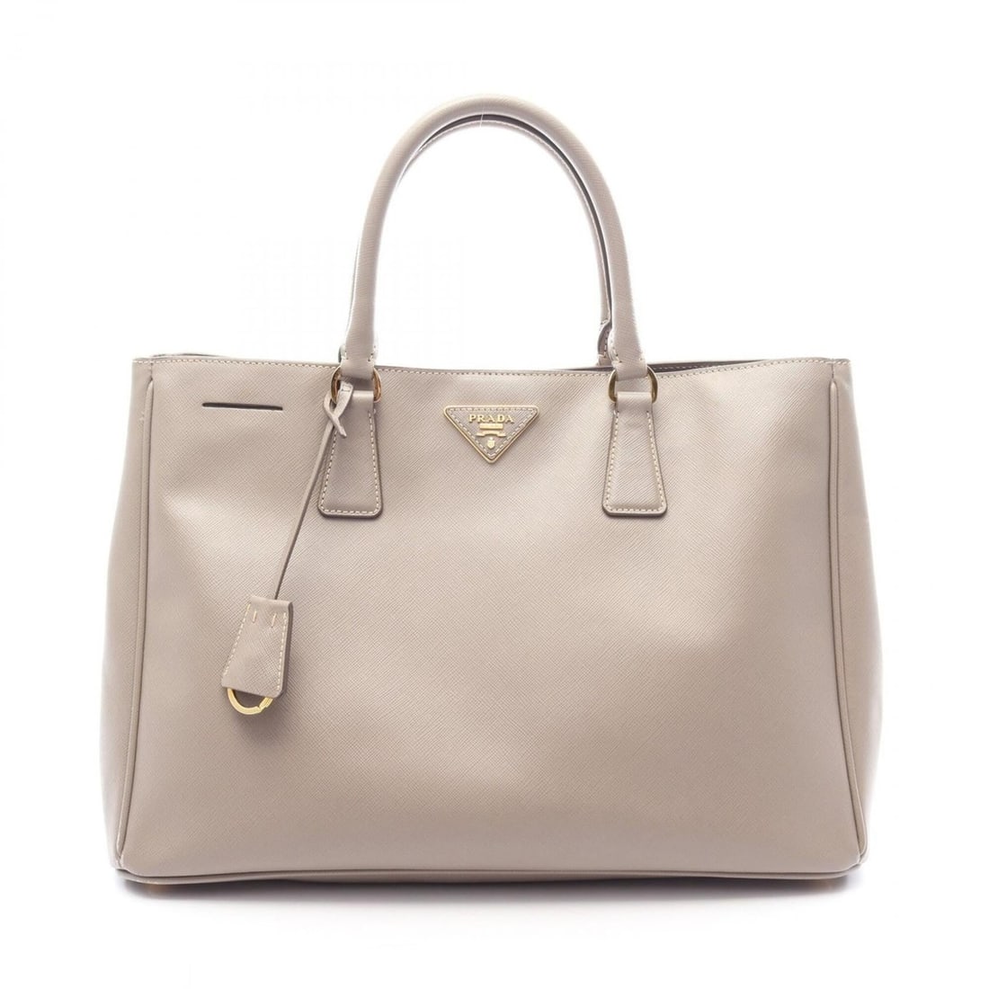 Prada SAFFIANO LUX Galleria Tote Bag/Handbag, Saffiano Leather, Women's, Beige (1 of 15)