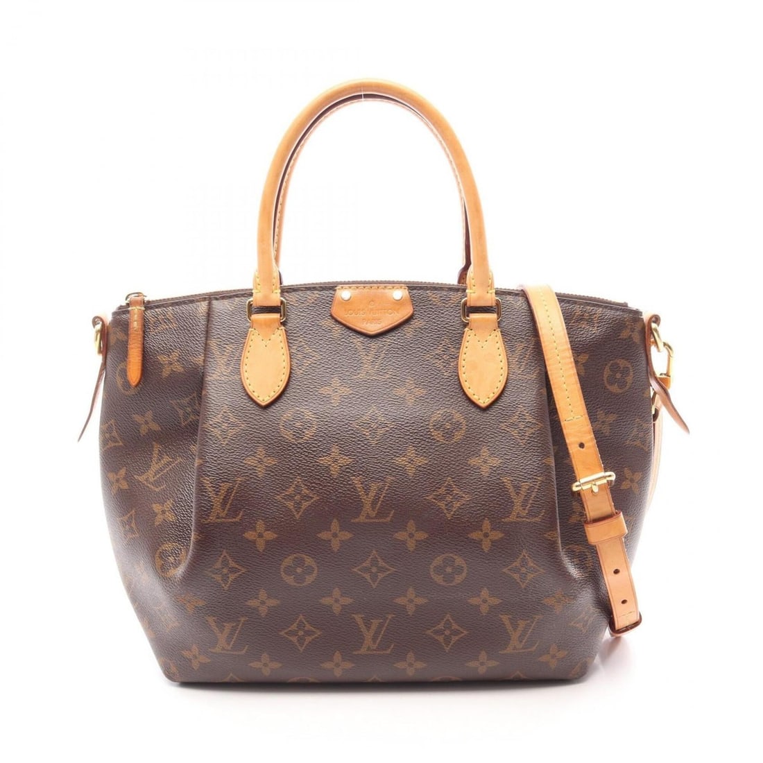 Louis Vuitton Turenne PM Monogram 2-Way Handbag, Coated Canvas and Leather, Pattern, Women's, Brown,: --- Catalog ---Category: SizeSize (HxWxD): 23cm x 23cm x 11cm / 9.05'' x 9.05'' x 4.33''Category: DesignType: HandbagColor: Brown, MonogramGender: WomenMaterial: Monogram , Leather Category: GeneralMP
