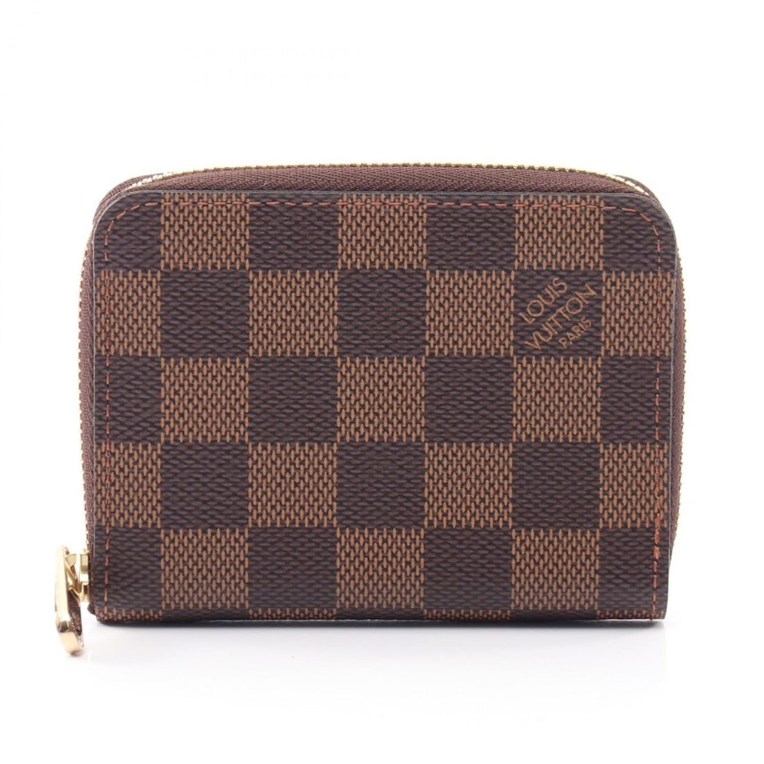Louis Vuitton Zippy Coin Purse Damier Ebene Rose Ballerine Wallet - Women's Brown N60213 (1 of 18)