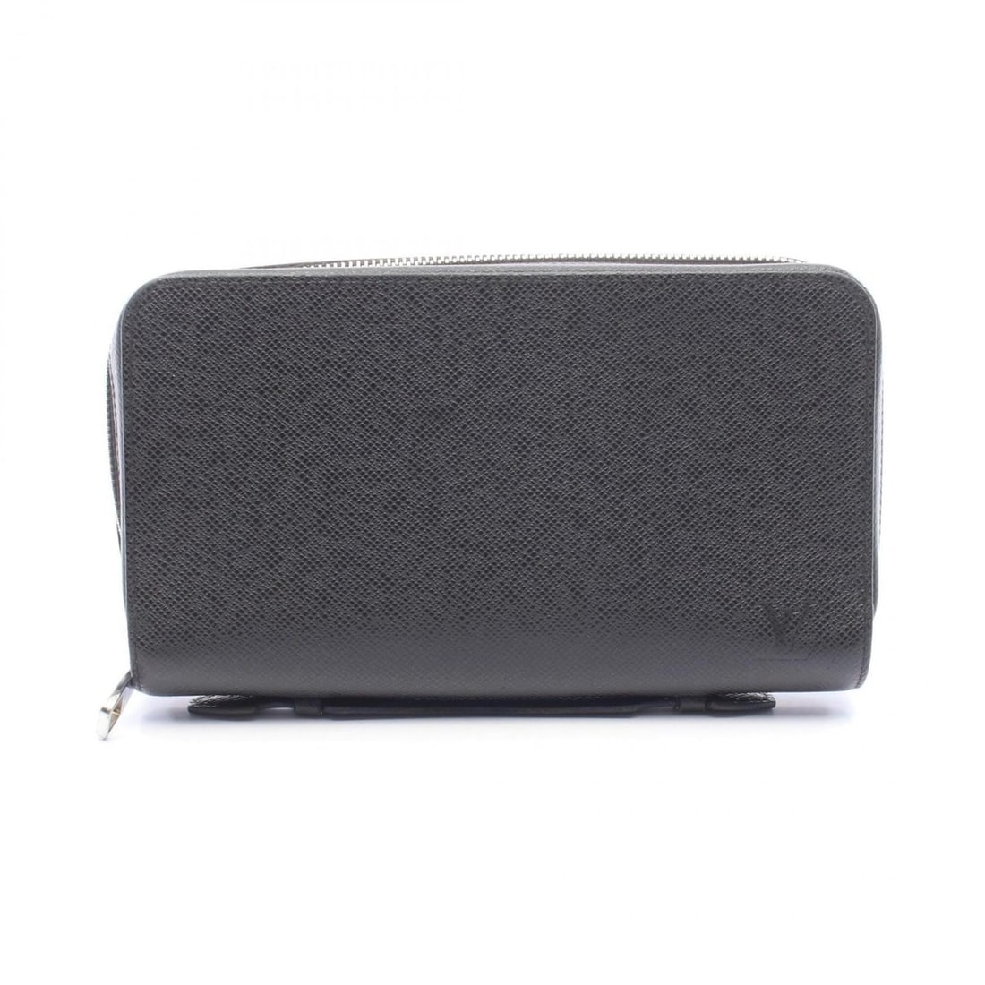 Louis Vuitton Zippy XL Taiga Ardoise Round Long Wallet, Leather, Men's, Black, M44275: --- Catalog ---Category: SizeSize (HxWxD): 13cm x 22cm x 4cm / 5.11'' x 8.66'' x 1.57''Category: DesignType: Long wallet (bi-fold)Color: Ardoise, BlackGender: MenMaterial: Taiga leather Category: Gene