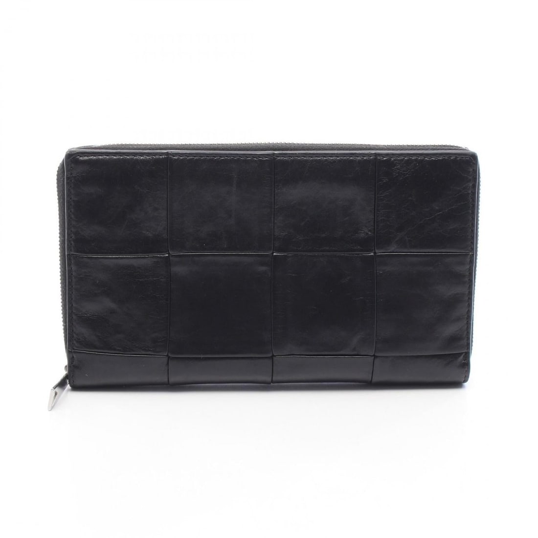 Bottega Veneta Intrecciato Round Long Wallet, Lambskin Leather, Women's, Black: --- Catalog ---Category: SizeSize (HxWxD): 11cm x 19cm x 2cm / 4.33'' x 7.48'' x 0.78''Category: DesignType: Long wallet (bi-fold)Color: BlackGender: WomenMaterial: Intrecciato Category: GeneralBrand: