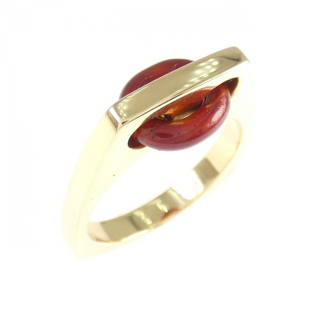 Cartier enamel ring: --- Catalog ---Category: SizeJP Size: 11.5US Size: 6Category: DesignType: Band ringGender: WomenMaterial: Yellow gold (18K)Category: GeneralMPN: CRGGCN4999Brand: Cartier--- Item List ---Section: