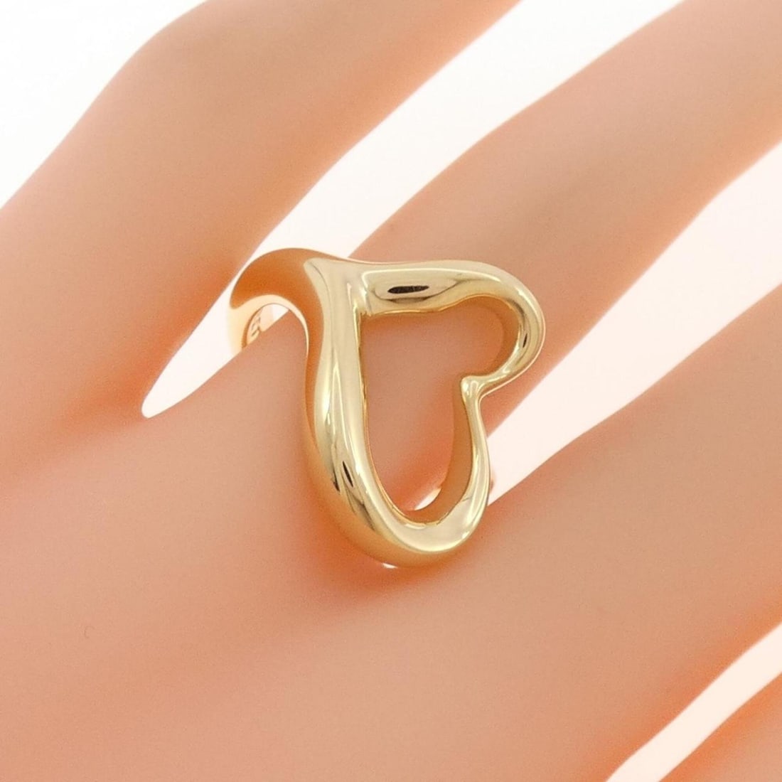 Tiffany Open Heart Ring - 5