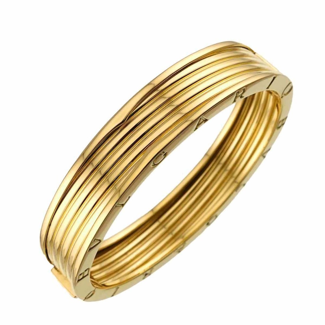 Bulgari BVLGARI B-ZERO1 Bangle 19cm 85.0g 18K YG Yellow Gold 750 Bracelet: --- Catalog ---Category: SizeLength: 19cm / 7.48''Category: DesignType: BangleGender: WomenMaterial: Yellow gold (18K)Category: GeneralBrand: Bvlgari--- Item List ---Section: ConditionRanking: Rank SA