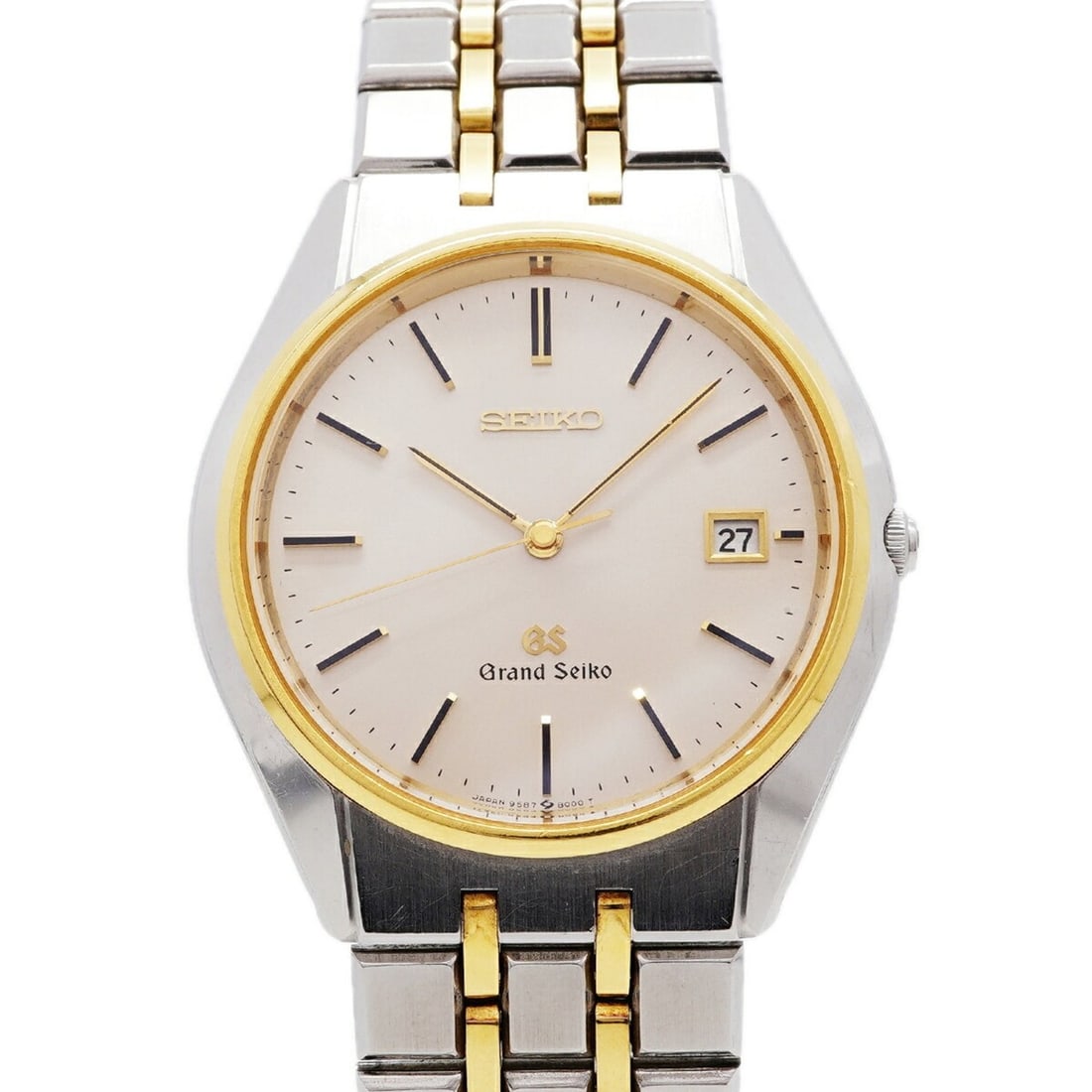 Seiko Grand SBGS004 9587-8000 Gold Dial Men's Watch (1 of 10)