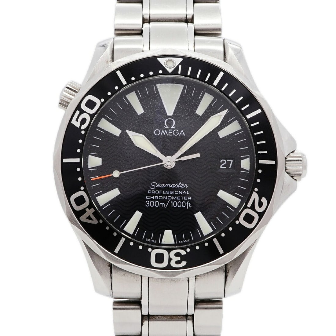 Omega Seamaster Diver 300M 2254.50 Black Dial Men's Watch: --- Catalog ---Category: SizeWrist Size: 18cm / 7.08''Case Diameter: 41mm / 1.61''Category: DesignType: WristwatchGender: MenColor (Dial): BlackMaterial (Band): Stainless steelCategory: GeneralMPN: 22