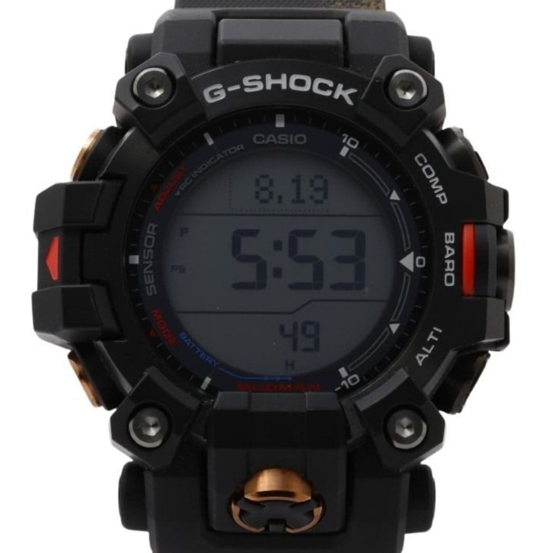 CASIO G-SHOCK TEAM LAND CRUISER TOYOTA AUTO BODY MASTER OF G-LAND MUDMAN GW-9500TLC-1JR Black (1 of 14)