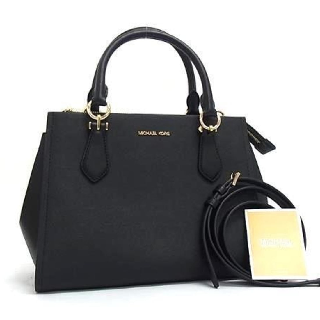 MICHAEL KORS Marilyn Medium Satchel Handbag 35F5G6AS2L Black Women's Shoulder Bag: --- Catalog ---Category: SizeSize (HxWxD): 22cm x 31.5cm x 8.5cm / 8.66'' x 12.4'' x 3.34''Category: DesignType: Handbag, Shoulder bagColor: BlackGender: WomenMaterial: Leather Category: GeneralMPN: 3