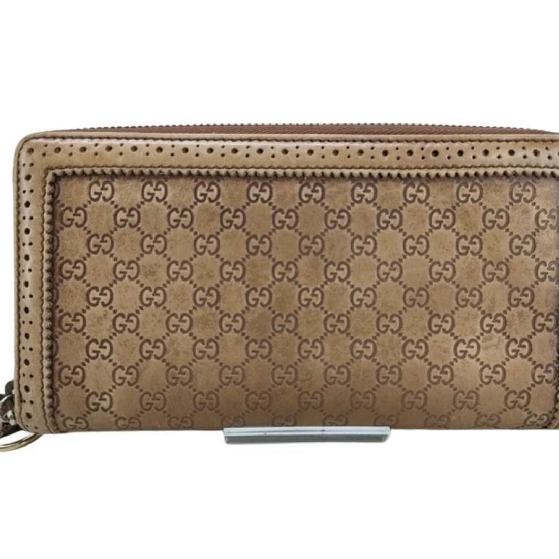 GUCCI Microguccissima Long Wallet 295371 Brown Leather Men's and Women's Round Horsebit: --- Catalog ---Category: SizeSize (HxWxD): 10cm x 18.8cm x 2.3cm / 3.93'' x 7.4'' x 0.9''Category: DesignType: Coin purse/coin caseColor: BrownGender: Men,WomenMaterial: Leather Category: GeneralMPN: 