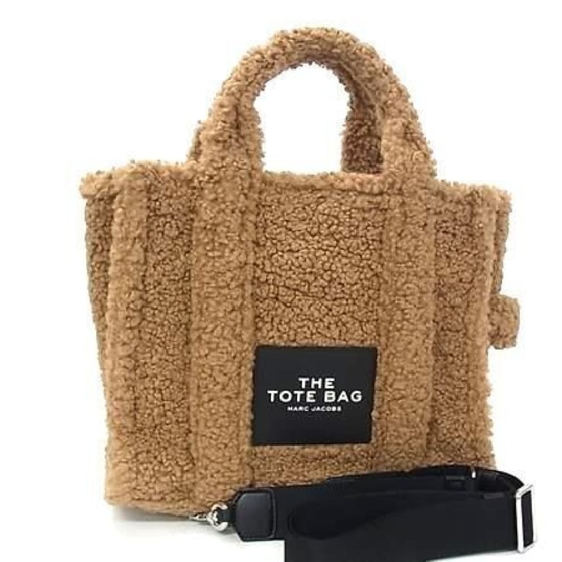 MARC JACOBS Handbag The Teddy Small Tote Bag M0016740 Brown Beige Polyester Women's Shoulder: --- Catalog ---Category: SizeSize (HxWxD): 27cm x 33cm x 13cm / 10.62'' x 12.99'' x 5.11''Category: DesignType: Handbag, Shoulder bag, Tote bagColor: Beige, BrownGender: WomenMaterial: Polyester Categ