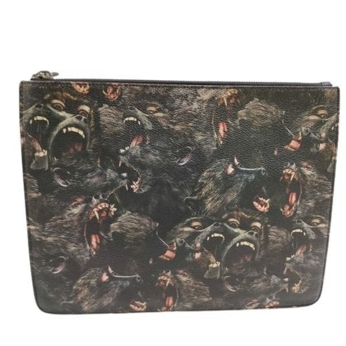 GIVENCHY Clutch Bag, Black, Men's & Women's, Rottweiler Animal Print: --- Catalog ---Category: SizeSize (HxWxD): 22.2cm x 28.8cm / 8.74'' x 11.33''Category: DesignType: Clutch bagColor: BlackGender: Men,WomenMaterial: PVC Category: GeneralBrand: GivenchyCountry of Origi