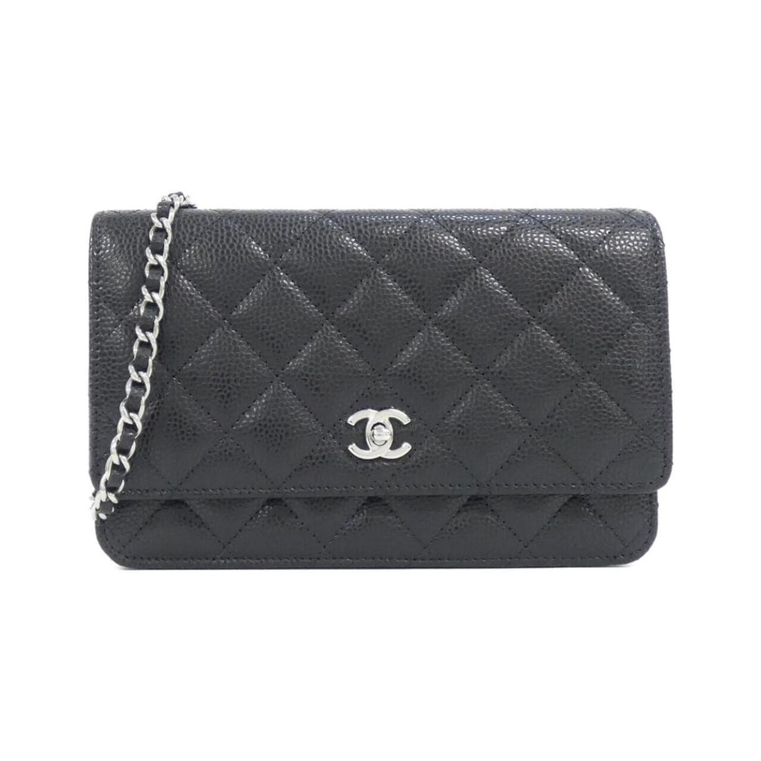 Chanel AP4241 Wallet Chain: --- Catalog ---Category: SizeSize (HxWxD): 12cm x 19cm x 4cm / 4.72'' x 7.48'' x 1.57''Category: DesignType: Chain/Shoulder walletColor: Black, BordeauxGender: WomenMaterial: Grained Calfskin Category