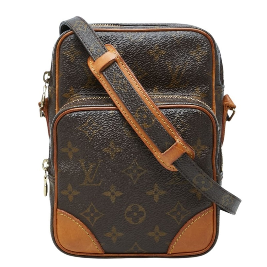 Louis Vuitton Monogram Amazon Crossbody Shoulder Bag M45236 Brown Leather Women's LOUIS VUITTON: --- Catalog ---Category: SizeSize (HxWxD): 21cm x 15cm x 9cm / 8.26'' x 5.9'' x 3.54''Category: DesignType: Shoulder bagColor: BrownGender: WomenMaterial: PVC , Leather Category: GeneralMPN: M45236Bra