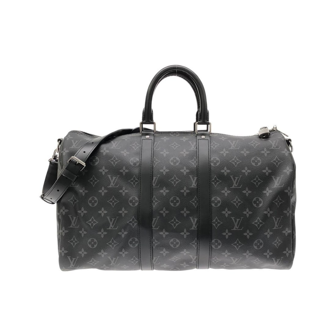 Louis Vuitton Monogram Eclipse Keepall Bandoulière 45cm M40569 Boston Bag (1 of 8)