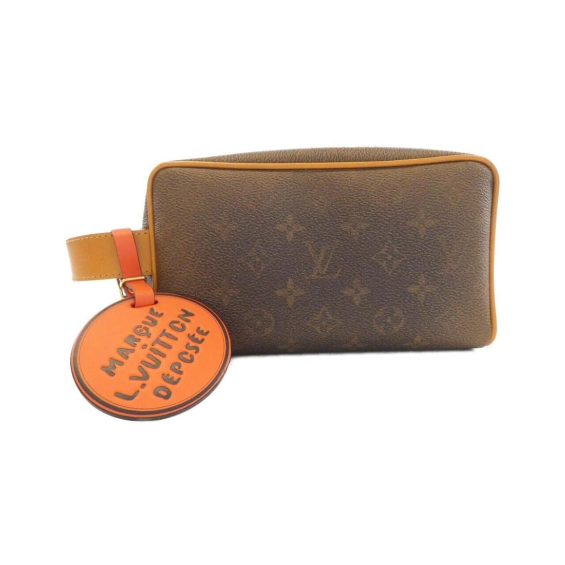 Louis Vuitton Monogram Dust Locker Dopp Kit M11765 Handbag Pouch: --- Catalog ---Category: SizeSize (HxWxD): 12cm x 22cm x 12cm / 4.72'' x 8.66'' x 4.72''Category: DesignType: Handbag, PouchColor: Marron, MonogramGender: WomenMaterial: Coated canvas Category: Genera