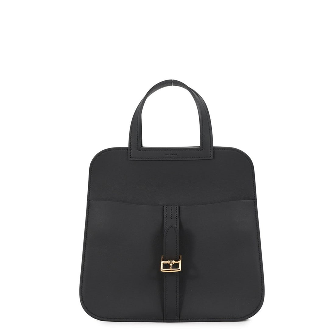 Hermes Handbag Alzan Mini Black Swift G Stamp 2-way Shoulder Bag HERMES (1 of 9)