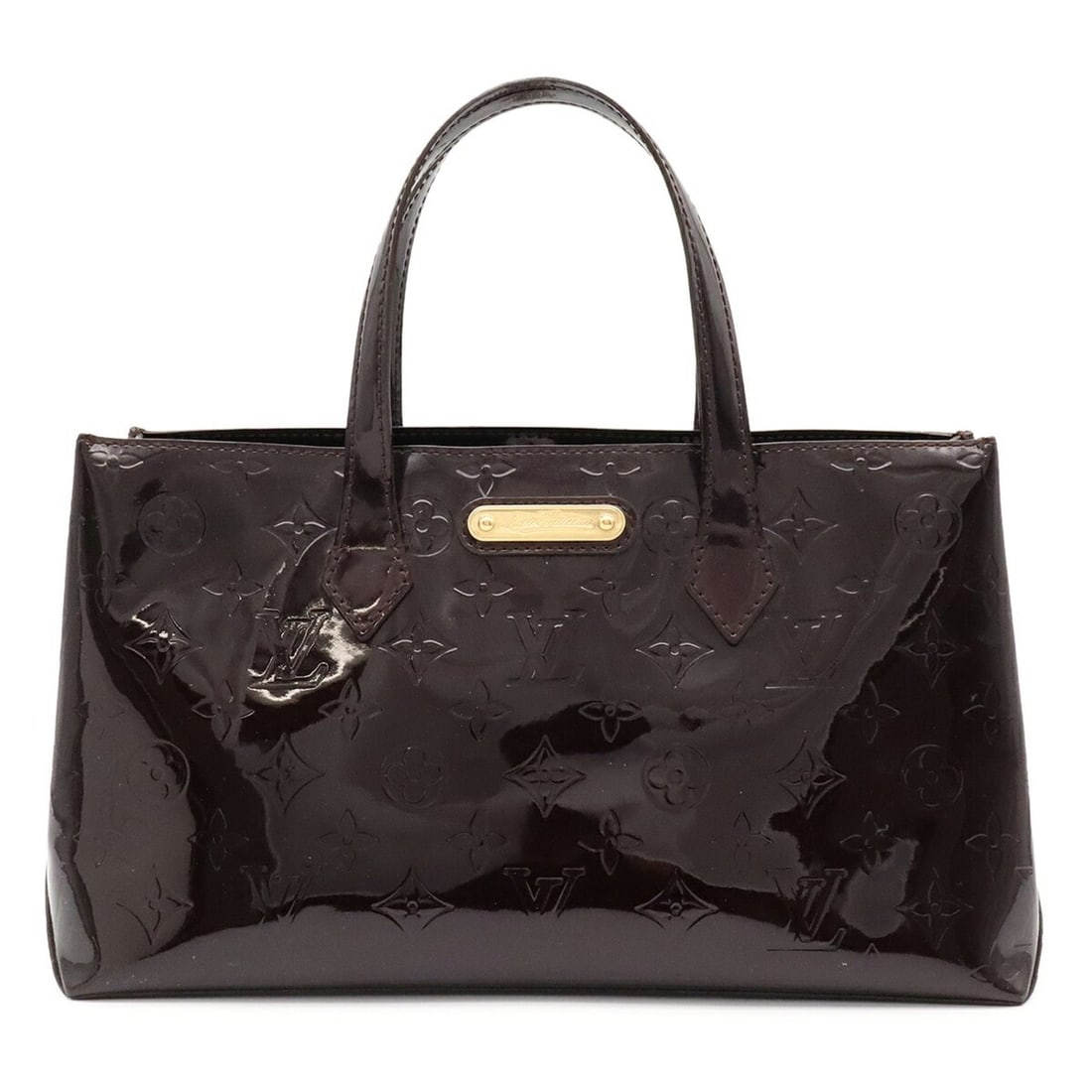 LOUIS VUITTON Louis Vuitton Monogram Vernis Wilshire PM Handbag Tote Bag Enamel Calf Amarante M93641: --- Catalog ---Category: SizeSize (HxWxD): 17.5cm x 30cm x 11cm / 6.88'' x 11.81'' x 4.33''Category: DesignType: Handbag, Tote bagColor: AmaranteGender: WomenMaterial: Monogram Vernis Category: Genera