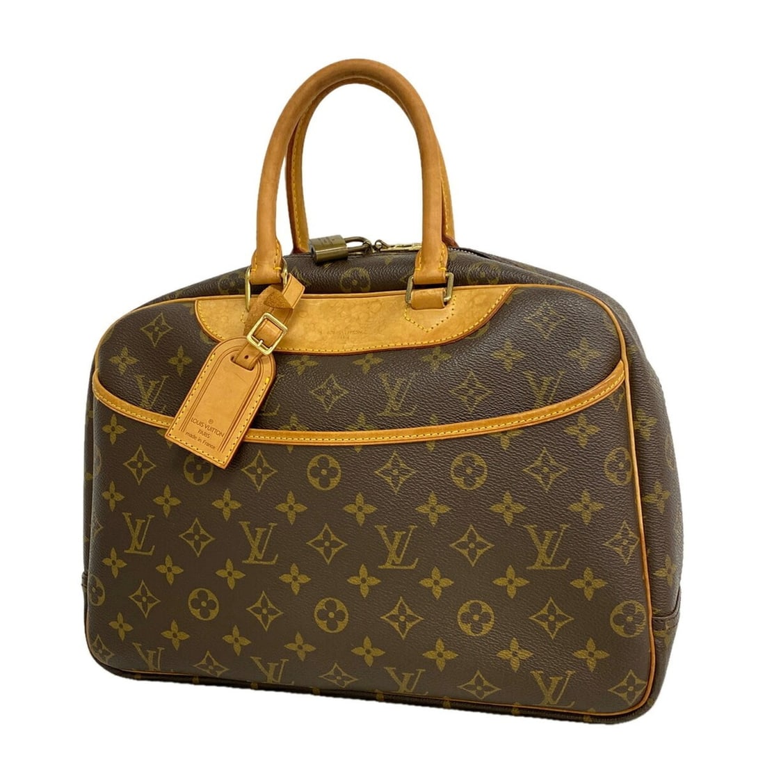 Louis Vuitton Monogram Deauville Handbag M47270 Brown Women's P3526692: --- Catalog ---Category: SizeSize (HxWxD): 26cm x 34cm x 13cm / 10.23'' x 13.38'' x 5.11''Category: DesignType: HandbagColor: BrownGender: WomenCategory: GeneralMPN: M47270Brand: Louis Vuitton--- Item