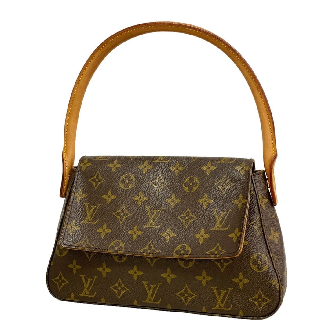 Louis Vuitton Monogram Mini Looping Shoulder Bag M51147 Brown Women's P3513590: --- Catalog ---Category: SizeSize (HxWxD): 18cm x 28cm x 8.5cm / 7.08'' x 11.02'' x 3.34''Category: DesignType: Shoulder bagColor: BrownGender: WomenCategory: GeneralMPN: M51147Brand: Louis Vuitton---