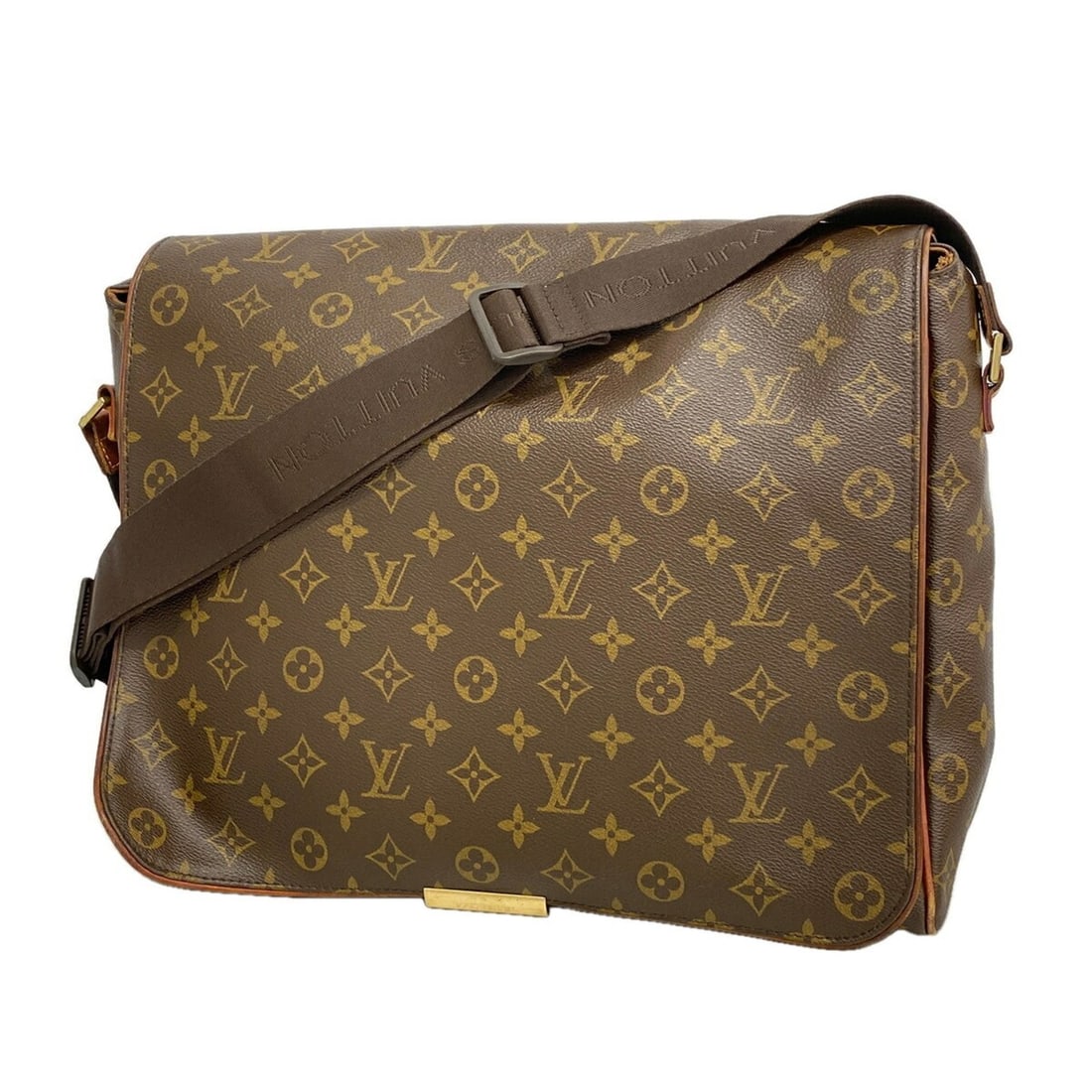 Louis Vuitton Monogram Abbesses Shoulder Bag M45257 Brown Men's P3489140: --- Catalog ---Category: SizeSize (HxWxD): 28cm x 36cm x 10cm / 11.02'' x 14.17'' x 3.93''Category: DesignType: Shoulder bagColor: BrownGender: MenCategory: GeneralMPN: M45257Brand: Louis Vuitton--- I