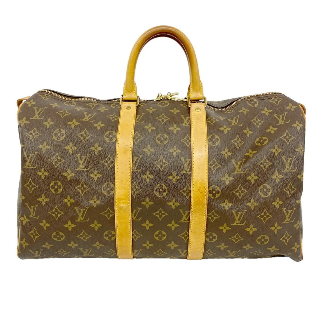 Louis Vuitton Bags - Boston Monogram Keepall 45 M41428 Brown Men's & Women's: --- Catalog ---Category: SizeSize (HxWxD): 27cm x 46cm x 21cm / 10.62'' x 18.11'' x 8.26''Category: DesignType: Boston bagColor: BrownGender: Men,WomenCategory: GeneralMPN: M41428Brand: Louis Vuitton-