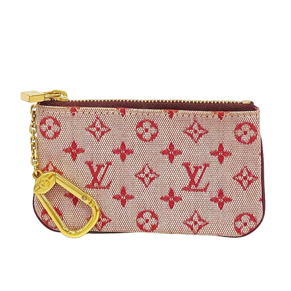 Louis Vuitton Monogram Mini Lin Pochette Clé M92238 Cerise Women's Wallet/Coin Case: --- Catalog ---Category: SizeSize (HxWxD): 7cm x 12cm x 1cm / 2.75'' x 4.72'' x 0.39''Category: DesignType: Coin purse/coin caseColor: CeriseGender: WomenCategory: GeneralMPN: M92238Brand: Louis Vuitt