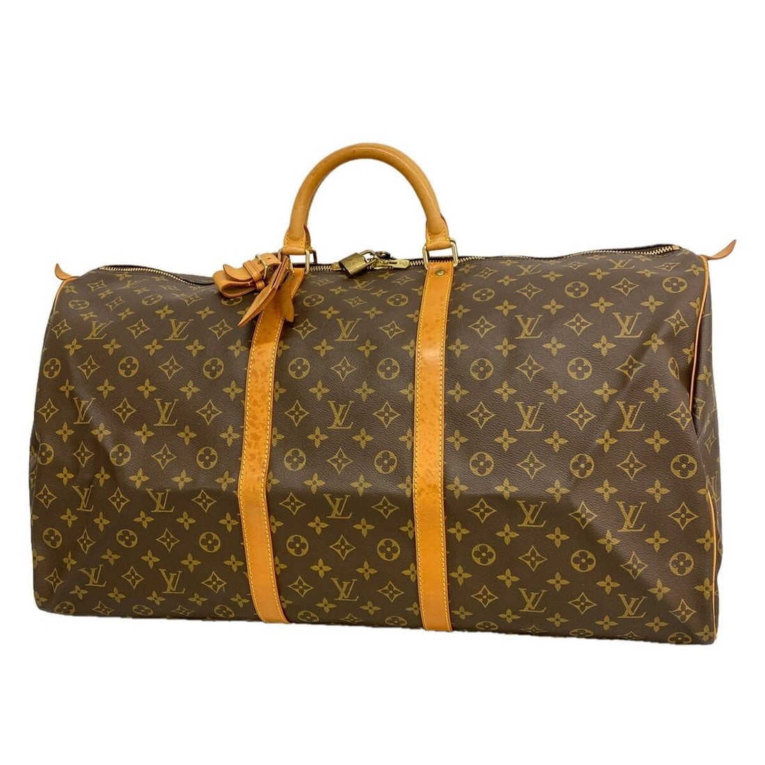 Louis Vuitton Bags - Boston Monogram Keepall 60 M41422 Brown Men's & Women's: --- Catalog ---Category: SizeSize (HxWxD): 33cm x 60cm x 27cm / 12.99'' x 23.62'' x 10.62''Category: DesignType: Boston bagColor: BrownGender: Men,WomenCategory: GeneralMPN: M41422Brand: Louis Vuitton