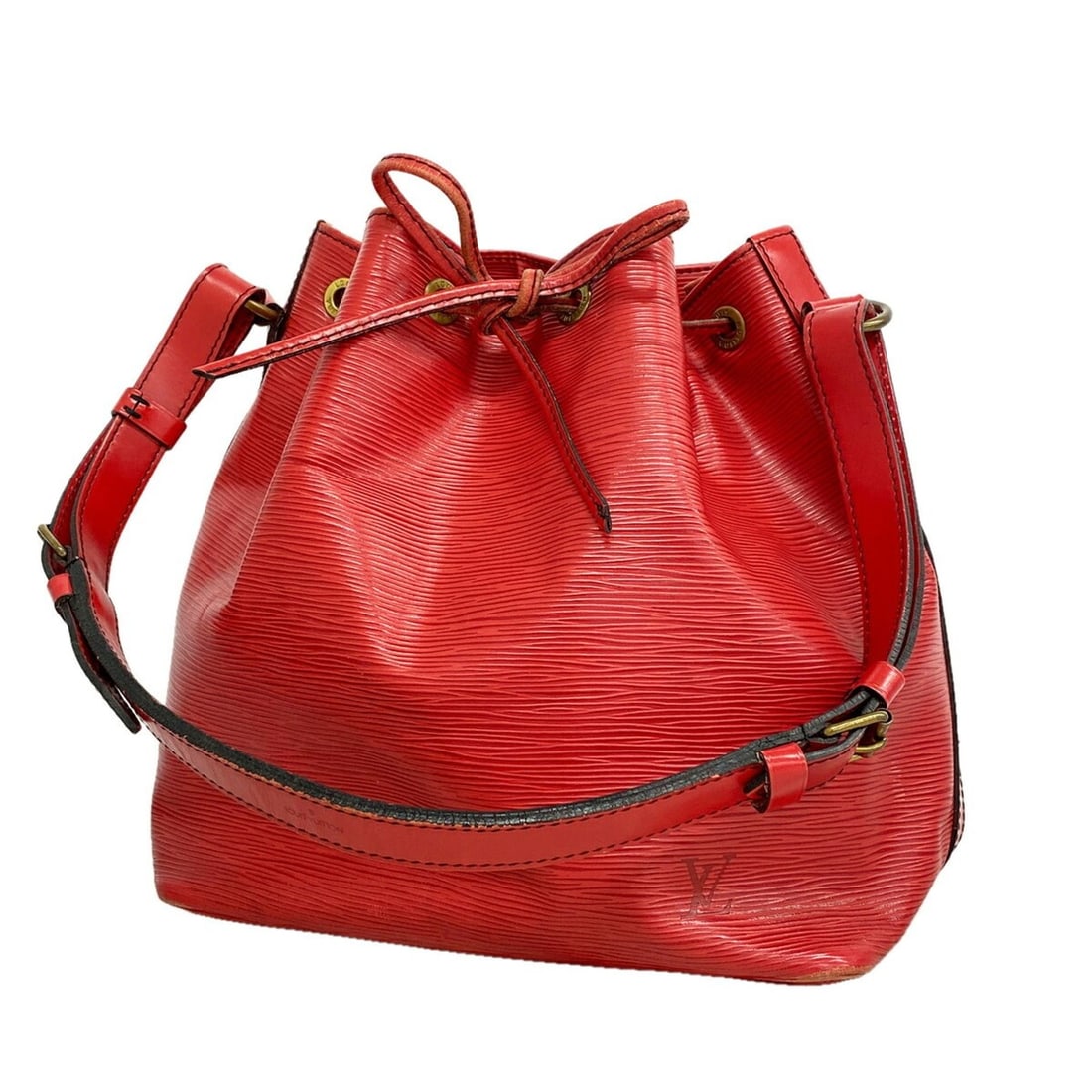 Louis Vuitton Epi Petit Noé Shoulder Bag M44107 Castilian Red Women's: --- Catalog ---Category: SizeSize (HxWxD): 28cm x 25cm x 19cm / 11.02'' x 9.84'' x 7.48''Category: DesignType: Shoulder bagColor: Castilian redGender: WomenCategory: GeneralMPN: M44107Brand: Louis Vui