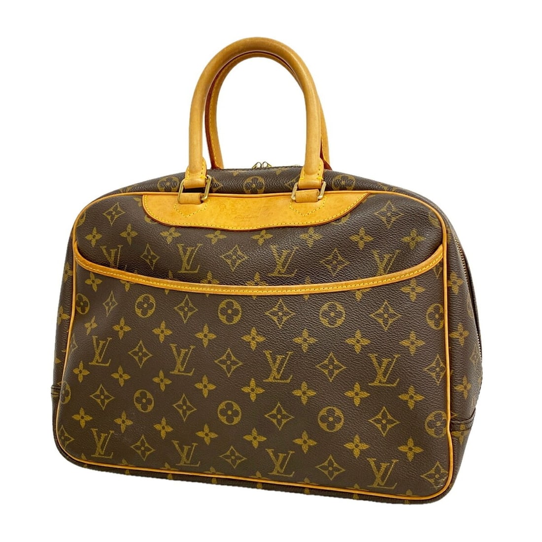 Louis Vuitton Monogram Deauville Handbag M47270 Brown Women's: --- Catalog ---Category: SizeSize (HxWxD): 27cm x 34cm x 14cm / 10.62'' x 13.38'' x 5.51''Category: DesignType: HandbagColor: BrownGender: WomenCategory: GeneralMPN: M47270Brand: Louis Vuitton--- Item