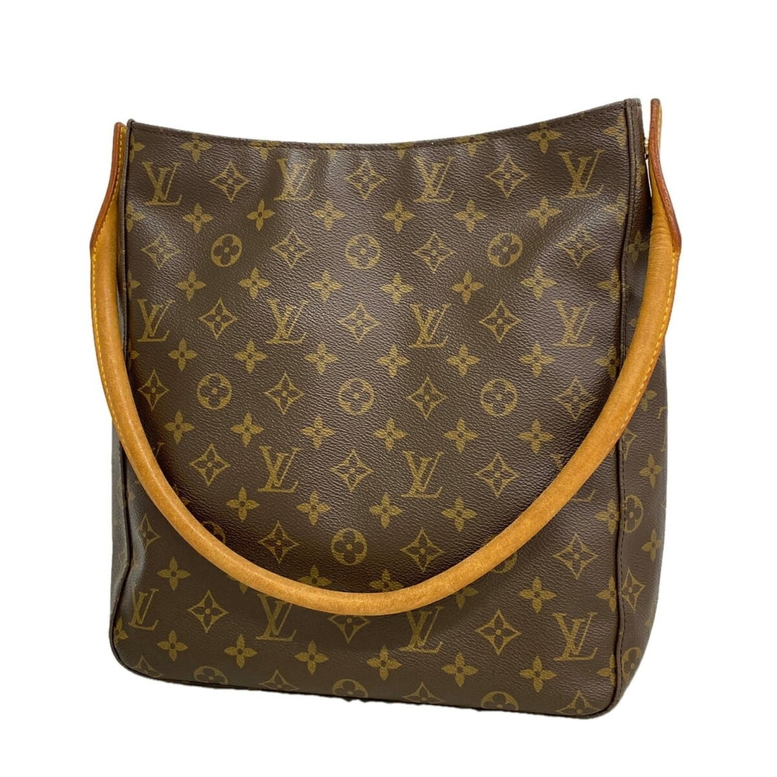 Louis Vuitton Monogram Looping GM Shoulder Bag M51145 Brown (Women's): --- Catalog ---Category: SizeSize (HxWxD): 31cm x 28cm x 10cm / 12.2'' x 11.02'' x 3.93''Category: DesignType: Shoulder bagColor: BrownGender: WomenCategory: GeneralMPN: M51145Brand: Louis Vuitton--- 