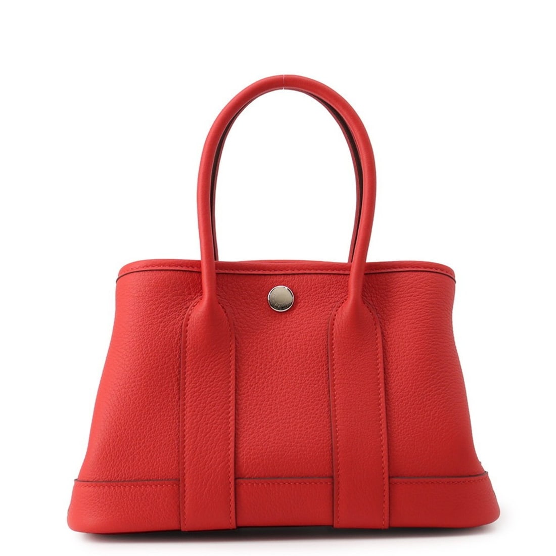 Hermes Tote Bag Neo Garden 23 Rouge Ladue Negonda G Stamp Handbag HERMES (1 of 9)