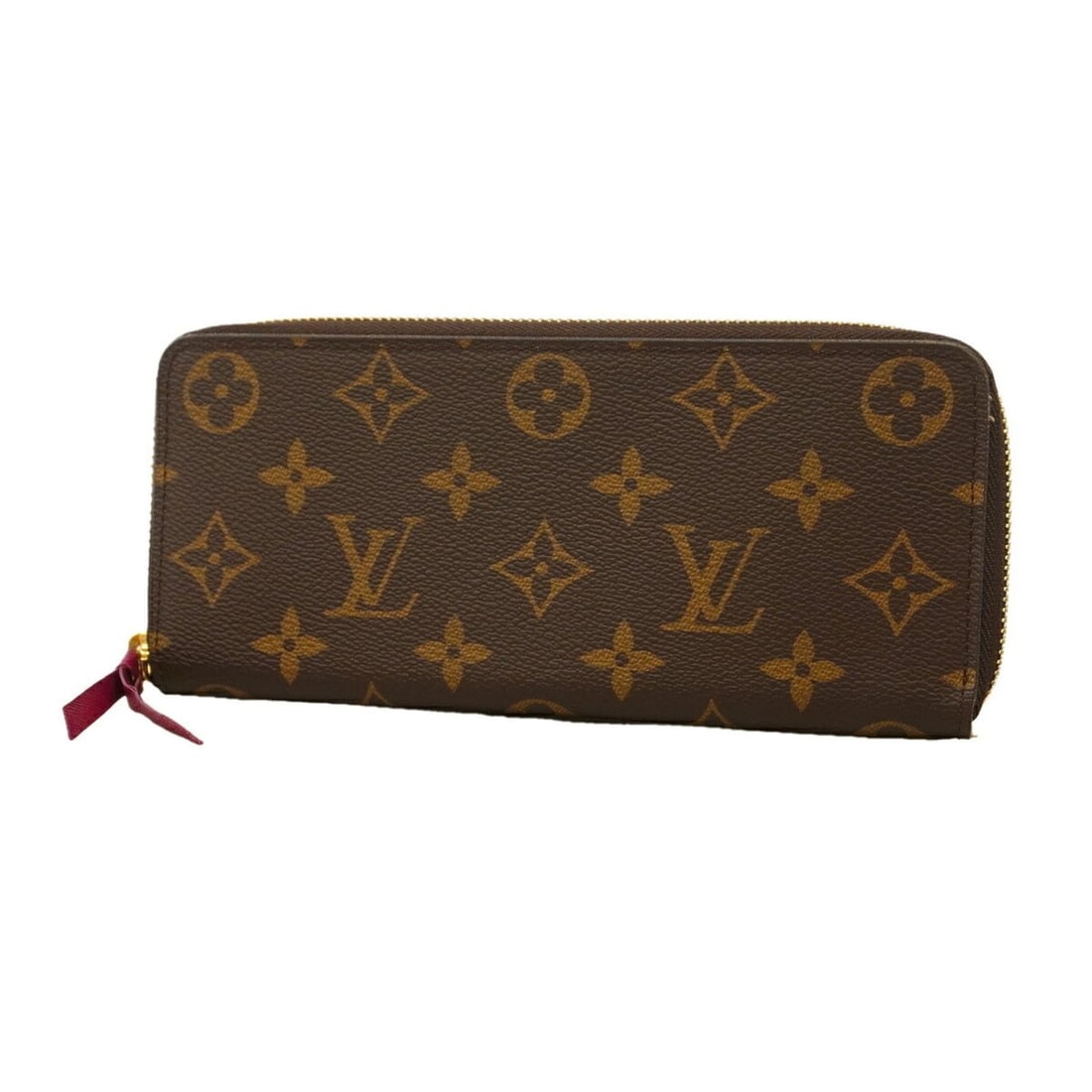 Louis Vuitton Monogram Portefeuille Clemence Long Wallet M60742 Fuchsia (Women's): --- Catalog ---Category: SizeSize (HxWxD): 8.5cm x 19.5cm x 2cm / 3.34'' x 7.67'' x 0.78''Category: DesignType: Long wallet (bi-fold)Color: FuchsiaGender: WomenCategory: GeneralMPN: M60742Brand: Louis