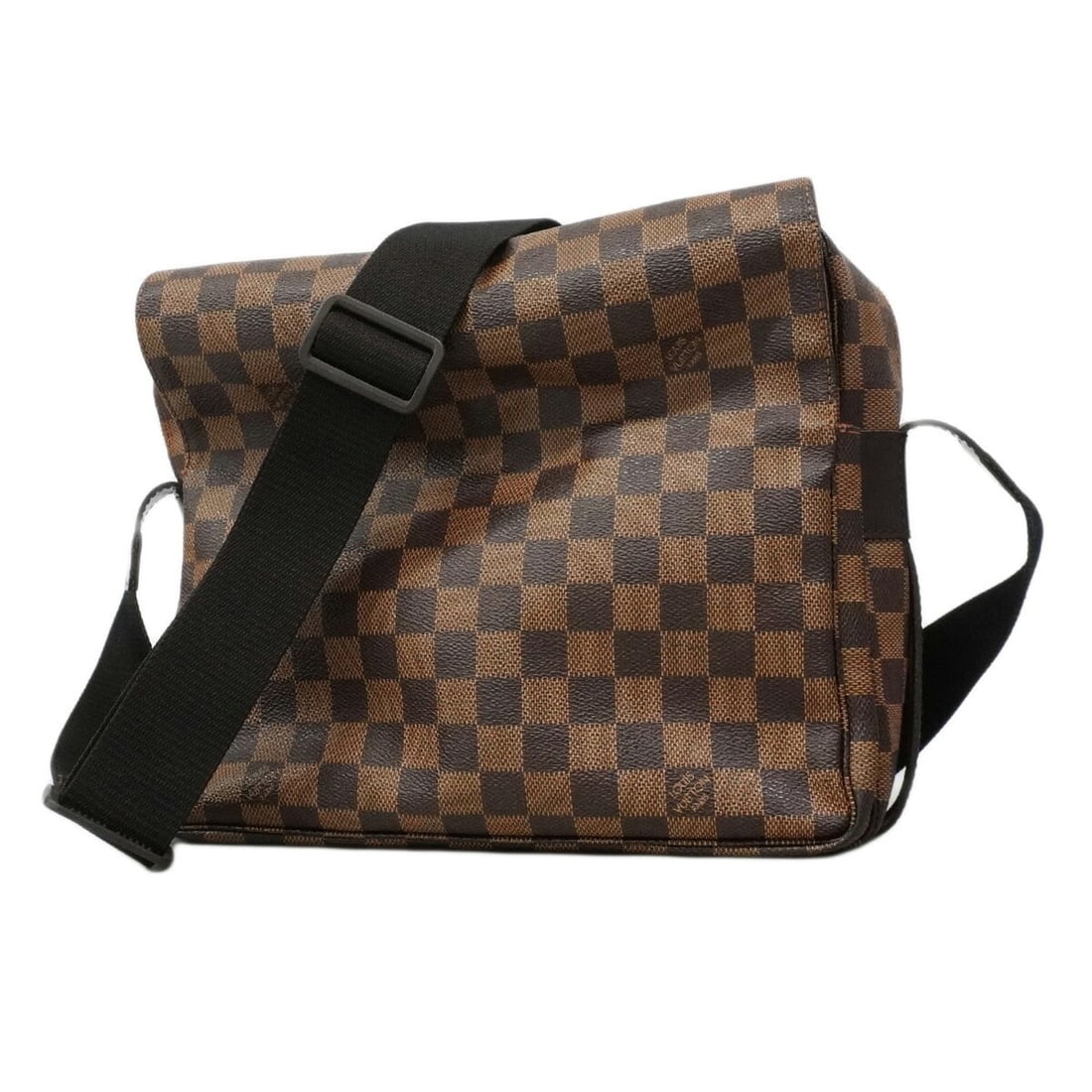 Louis Vuitton Damier Naviglio Shoulder Bag N45255 Ebene Women's: --- Catalog ---Category: SizeSize (HxWxD): 25cm x 27cm x 14.5cm / 9.84'' x 10.62'' x 5.7''Category: DesignType: Shoulder bagColor: EbeneGender: WomenCategory: GeneralMPN: N45255Brand: Louis Vuitton---
