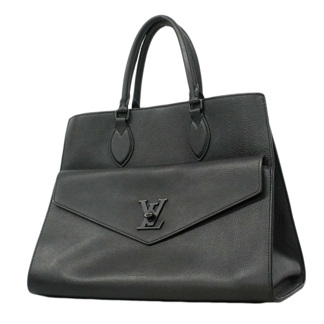 Louis Vuitton Lockme Tote MM M55846 Noir (Women's Bag): --- Catalog ---Category: SizeSize (HxWxD): 30cm x 35cm x 16cm / 11.81'' x 13.77'' x 6.29''Category: DesignType: Tote bagColor: NoirGender: WomenCategory: GeneralMPN: M55846Brand: Louis Vuitton--- Item