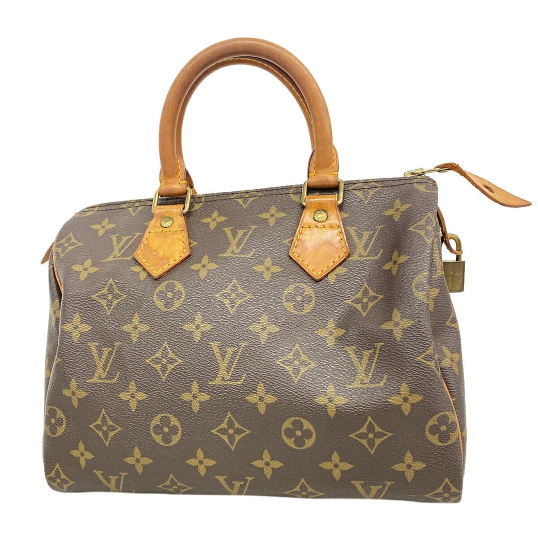 Louis Vuitton Monogram Speedy 25 Handbag M41109 Brown Women's: --- Catalog ---Category: SizeSize (HxWxD): 19.5cm x 25.5cm x 15cm / 7.67'' x 10.03'' x 5.9''Category: DesignType: HandbagColor: BrownGender: WomenCategory: GeneralMPN: M41109Brand: Louis Vuitton--- It