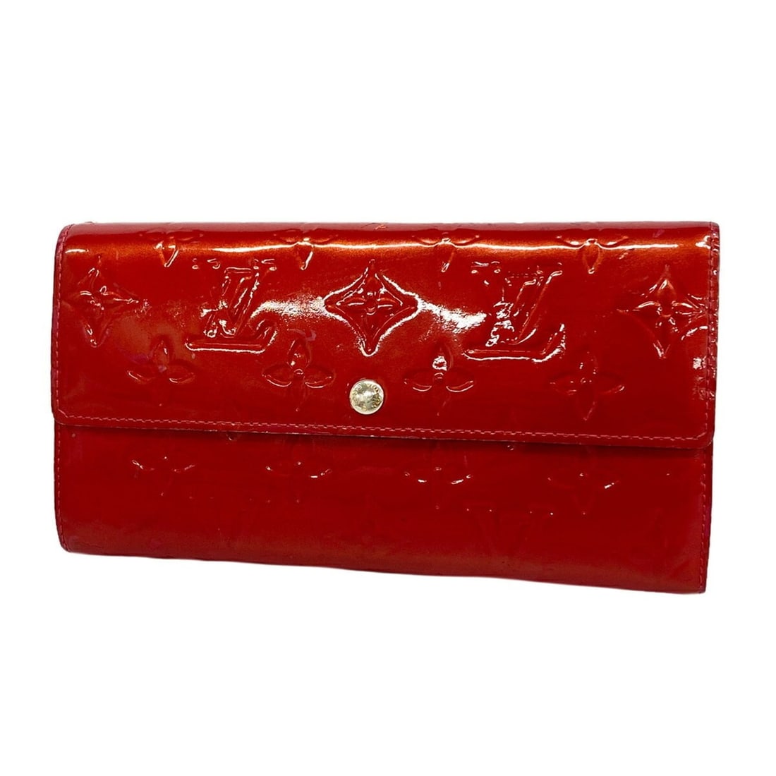 Louis Vuitton Vernis Portefeuille Sarah Long Wallet M93530 Pomme d'Amour (Women's): --- Catalog ---Category: SizeSize (HxWxD): 10.5cm x 19cm x 3cm / 4.13'' x 7.48'' x 1.18''Category: DesignType: Long wallet (bi-fold)Color: Pomme d'amourGender: WomenCategory: GeneralMPN: M93530Brand: 