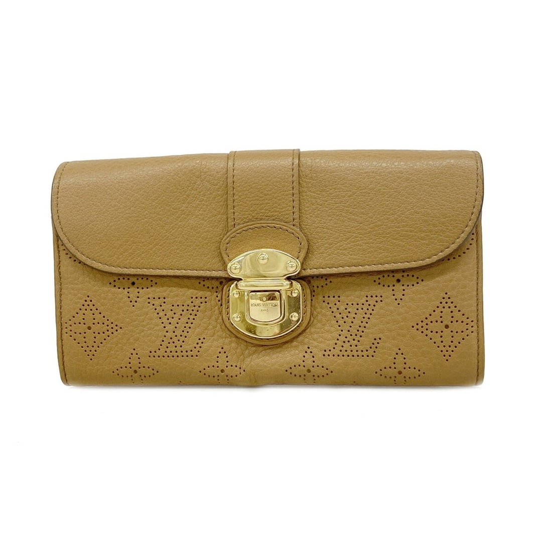 Louis Vuitton Mahina Portefeuille Iris Long Wallet M58140 Caramel (Women's): --- Catalog ---Category: SizeSize (HxWxD): 10.5cm x 19cm x 3cm / 4.13'' x 7.48'' x 1.18''Category: DesignType: Long wallet (bi-fold)Color: CaramelGender: WomenCategory: GeneralMPN: M58140Brand: Louis 