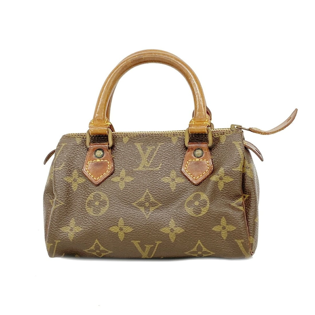 Louis Vuitton Monogram Mini Speedy Handbag M41534 Brown Women's: --- Catalog ---Category: SizeSize (HxWxD): 9cm x 16cm x 7cm / 3.54'' x 6.29'' x 2.75''Category: DesignType: HandbagColor: BrownGender: WomenCategory: GeneralMPN: M41534Brand: Louis Vuitton--- Item Lis