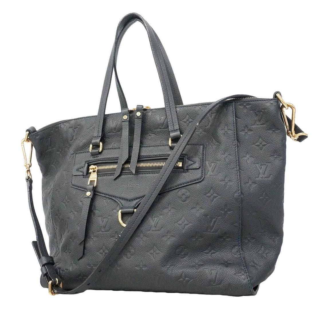 Louis Vuitton Monogram Empreinte Lumineuse PM Tote Bag M93410 Infini 2-way bag for women: --- Catalog ---Category: SizeSize (HxWxD): 28cm x 34cm x 17cm / 11.02'' x 13.38'' x 6.69''Category: DesignType: Tote bagColor: InfiniGender: WomenCategory: GeneralMPN: M93410Brand: Louis Vuitton--- It