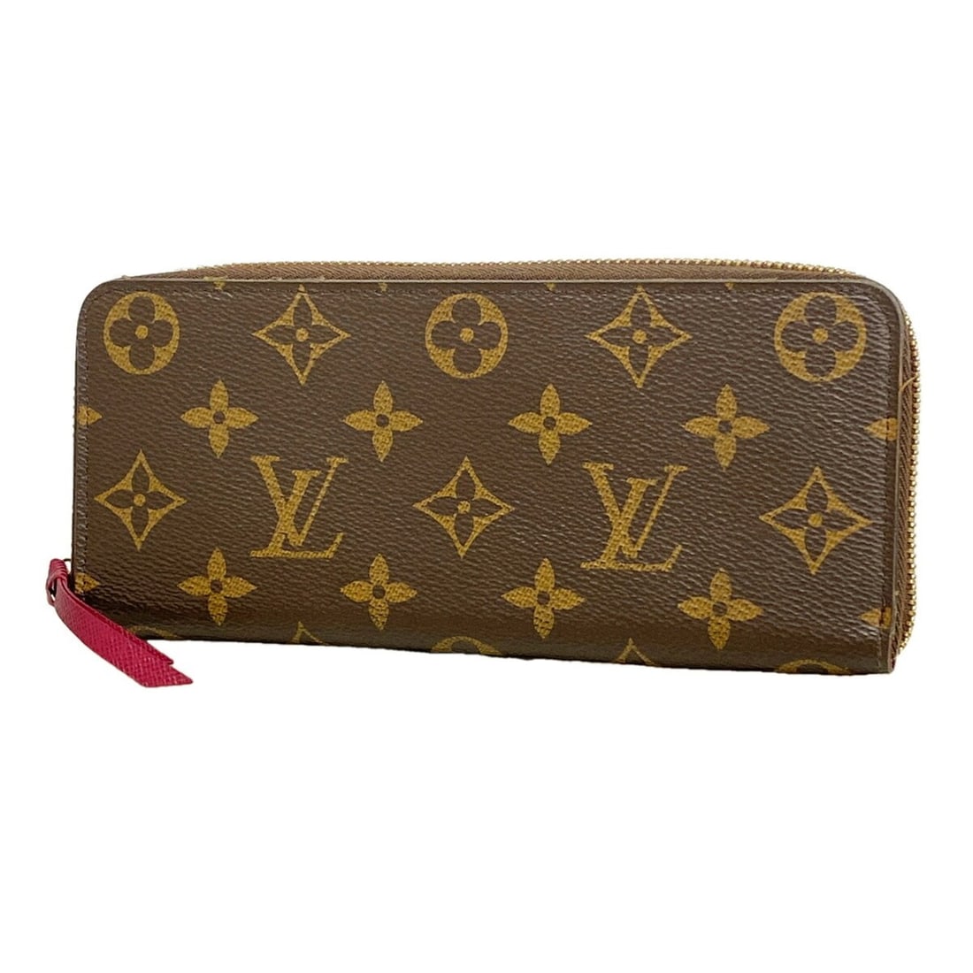 Louis Vuitton Monogram Portefeuille Clemence Long Wallet M60742 Fuchsia (Women's): --- Catalog ---Category: SizeSize (HxWxD): 8.5cm x 19.5cm x 2cm / 3.34'' x 7.67'' x 0.78''Category: DesignType: Long wallet (bi-fold)Color: FuchsiaGender: WomenCategory: GeneralMPN: M60742Brand: Louis