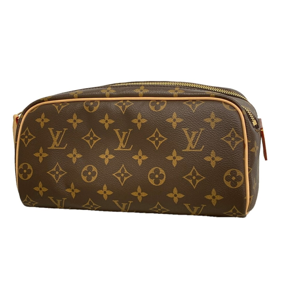 Louis Vuitton Monogram Dopp Kit Clutch Bag M44494 Brown Men's: --- Catalog ---Category: SizeSize (HxWxD): 12.5cm x 26.5cm x 15.5cm / 4.92'' x 10.43'' x 6.1''Category: DesignType: Clutch bagColor: BrownGender: MenCategory: GeneralMPN: M44494Brand: Louis Vuitton---