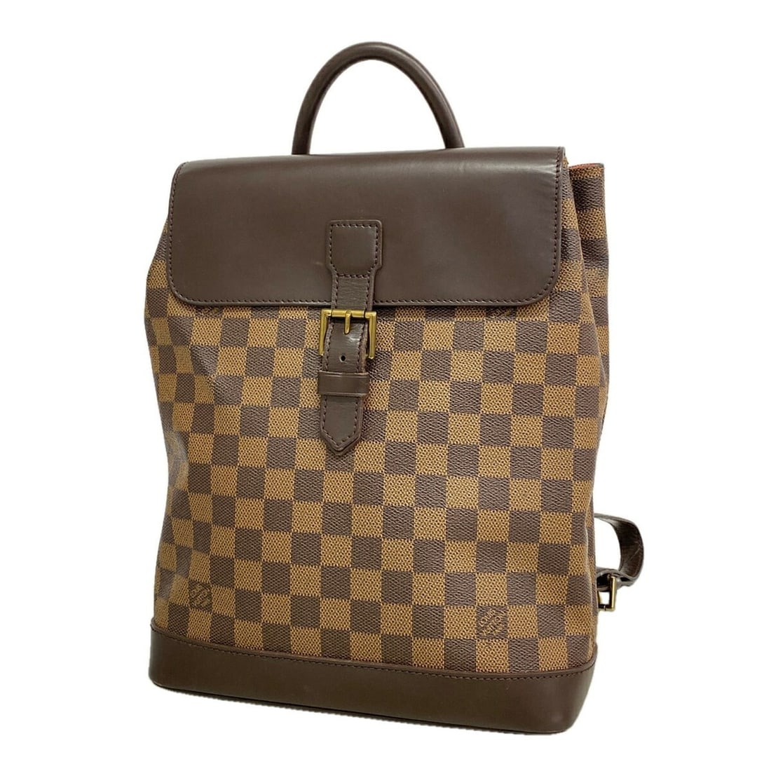 Louis Vuitton Damier Soho Backpack N51132 Ebene Women's: --- Catalog ---Category: SizeSize (HxWxD): 34cm x 24cm x 10cm / 13.38'' x 9.44'' x 3.93''Category: DesignType: BackpackColor: EbeneGender: WomenCategory: GeneralMPN: N51132Brand: Louis Vuitton--- Item