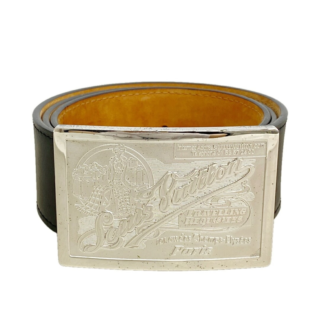 Louis Vuitton Belt Ceinture Jeans M6812 Black Men's: --- Catalog ---Category: SizeLength: 86.5cm - 96.5cm / 34.05'' - 37.99''Category: DesignType: Standard beltColor: BlackGender: MenCategory: GeneralMPN: M6812Brand: Louis Vuitton--- Item List ---Sectio