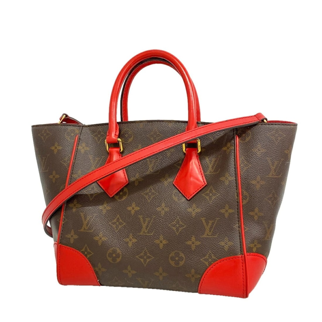 Louis Vuitton Monogram Phoenix PM Handbag M41537 Coquelicot (Women's): --- Catalog ---Category: SizeSize (HxWxD): 22.5cm x 25cm x 14cm / 8.85'' x 9.84'' x 5.51''Category: DesignType: HandbagColor: CoquelicotsGender: WomenCategory: GeneralMPN: M41537Brand: Louis Vuitton--