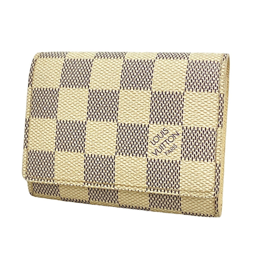 Louis Vuitton Damier Azur Enveloppe Carte de Visite Business Card Holder N61746 White Women's: --- Catalog ---Category: DesignType: Business card caseColor: WhiteGender: WomenCategory: GeneralMPN: N61746Brand: Louis VuittonCategory: Physical PropertiesSize (HxWxD): 8.5cm x 10.5cm x 1.5cm / 3.34