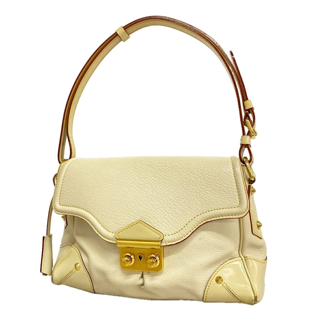 Louis Vuitton Suhali Resenciale Shoulder Bag M95845 Blanc: --- Catalog ---Category: SizeSize (HxWxD): 21cm x 30cm x 11cm / 8.26'' x 11.81'' x 4.33''Category: DesignType: Shoulder bagColor: BlancCategory: GeneralMPN: M95845Brand: Louis Vuitton--- Item List ---